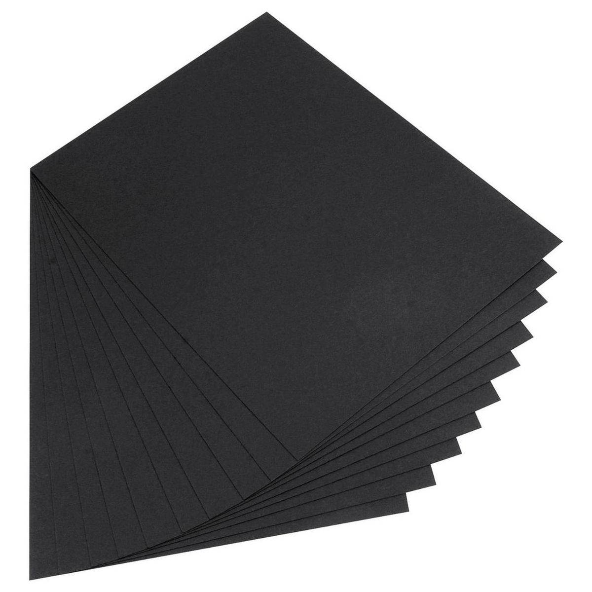 GENERICO - Papel Bond Negro A4 110grs 100 Hojas