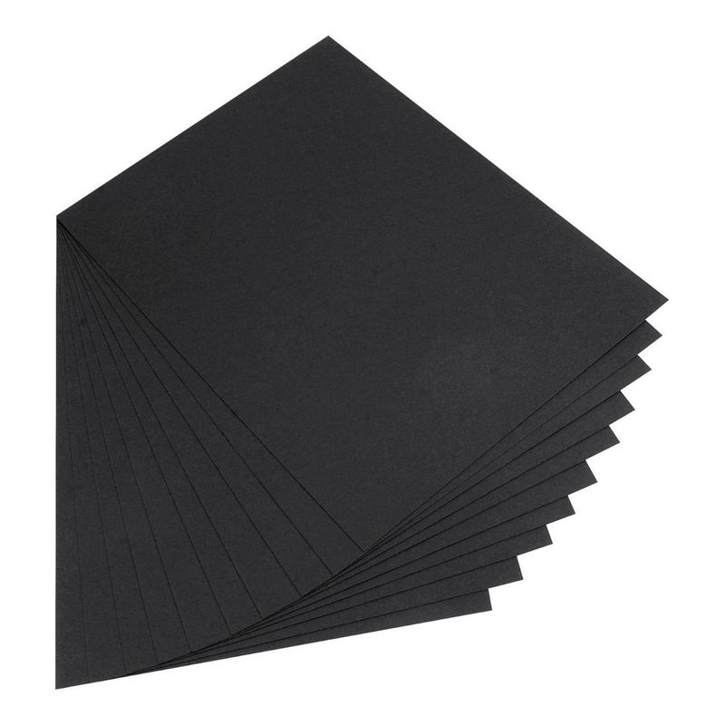 GENERICO - Papel Bond Negro A4 110grs 100 Hojas