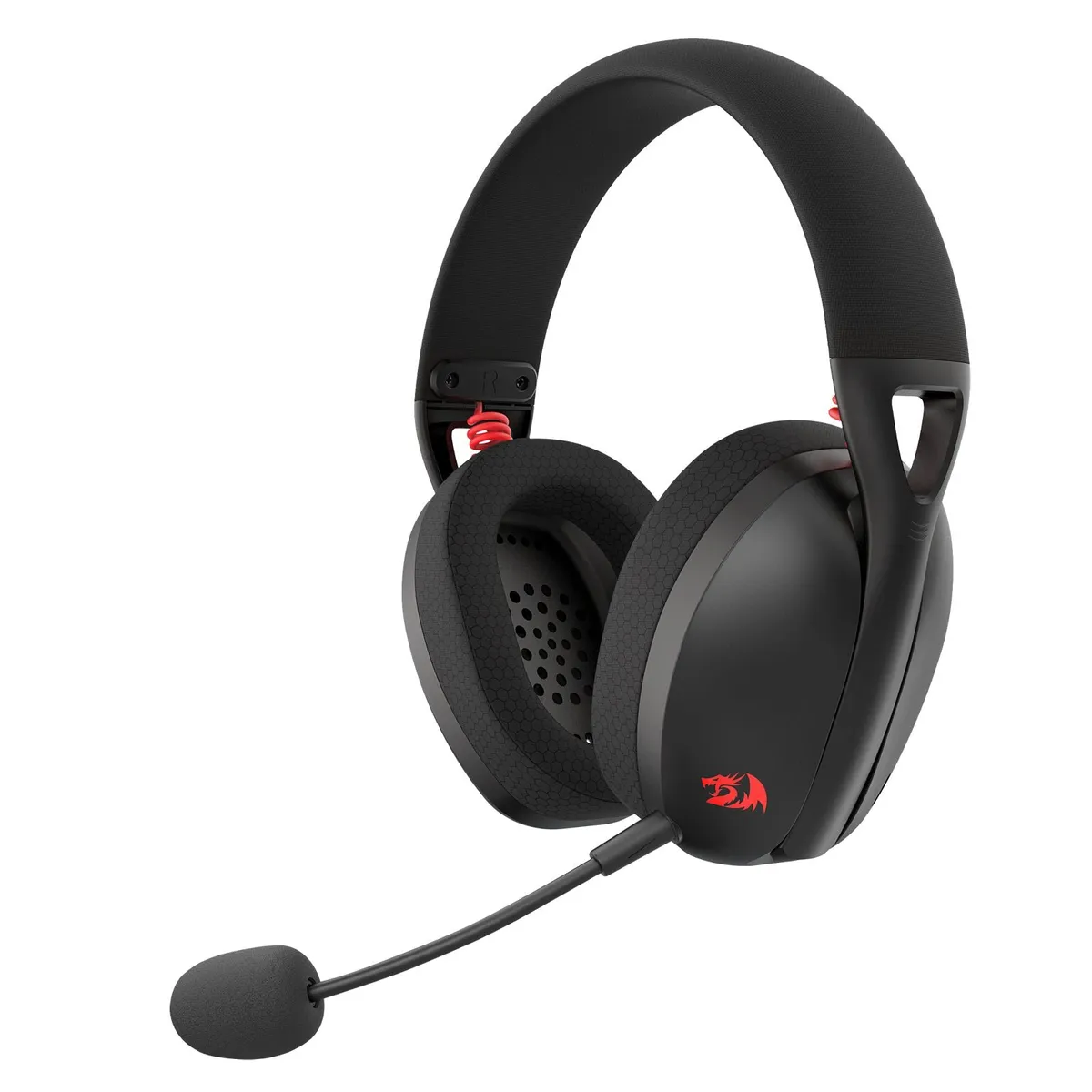 REDRAGON - Audifono Gamer Inalámbrico Bluetooth Redragon IRE H848G Over Ear Negro