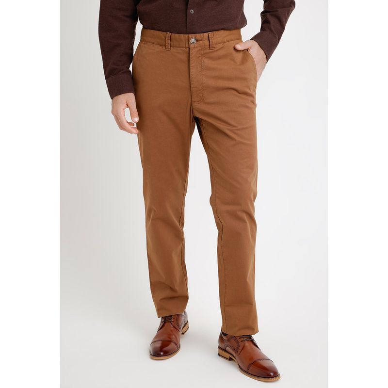 TRIAL - Pantalón hombre casual vinci khaki