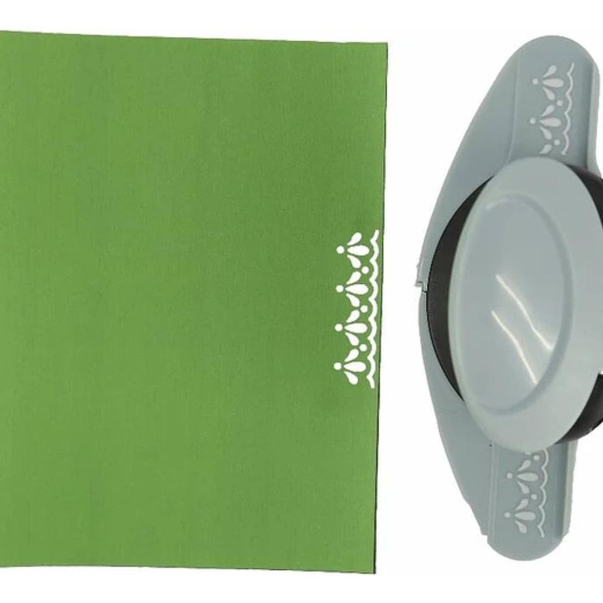 CREATIVE - Perforadora Borde Diseño Creative - Blanco