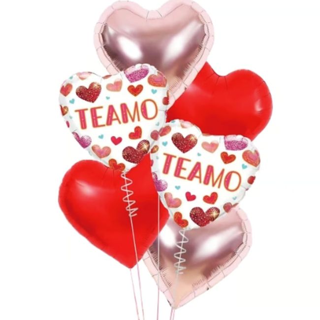 GENERICO - Set De Globos Para Helio Con 6 Globos 12 Unid