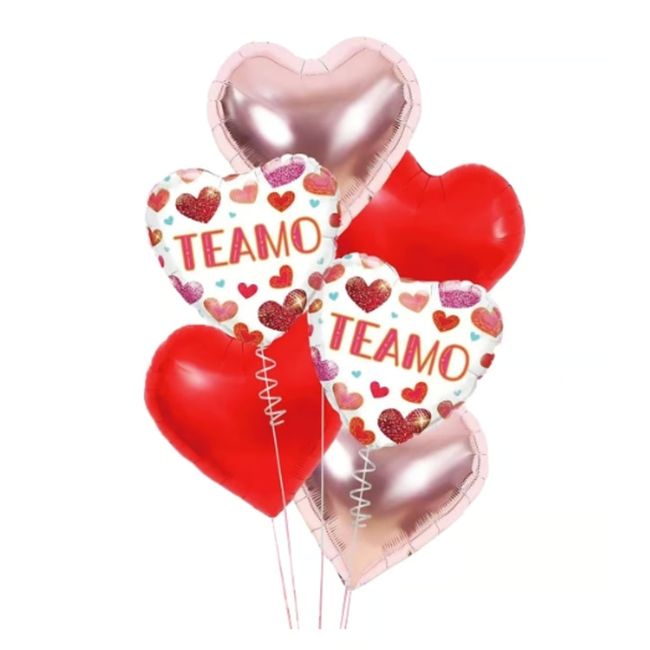 GENERICO - Set De Globos Para Helio Con 6 Globos 12 Unid