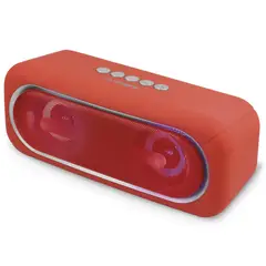 AUDIO PRO - Parlante Bluetooth Con Iluminación Rgb Color Rojo - SC