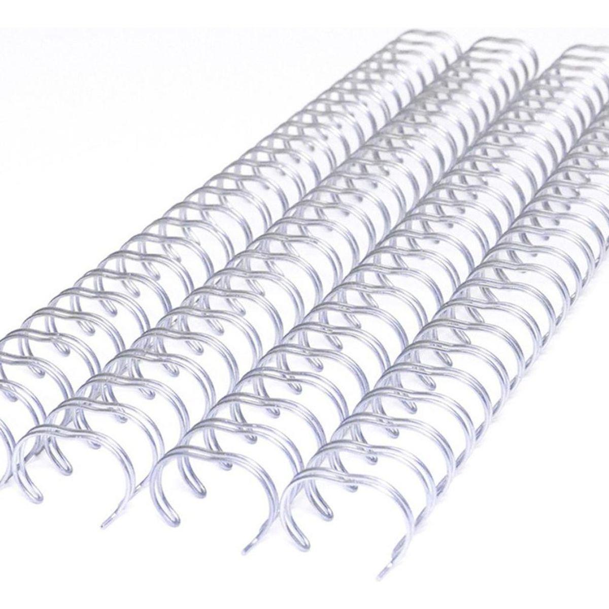 GENERICO - Anillo Metalico Doble Cero 3:1 12.7mm (1/2) 10 Unid. - Plateado