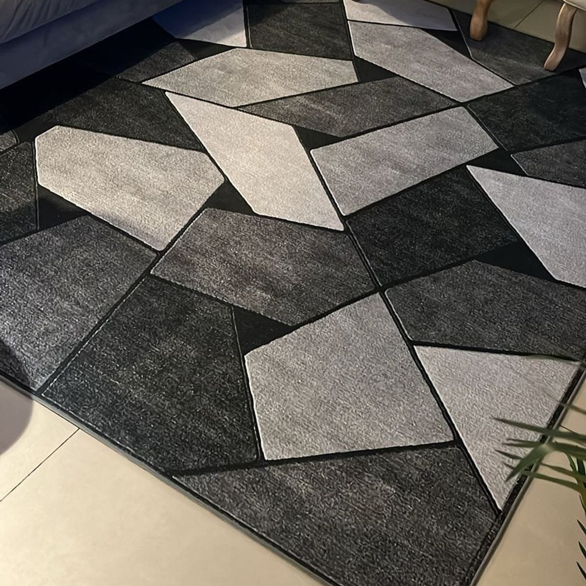 GENERICO - Alfombras Para Living Antideslizante con Diseños Tridimensionales