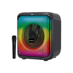 AUDIO PRO - Parlante Karaoke Bluetooth Micrófono E iluminación Rgb - SC