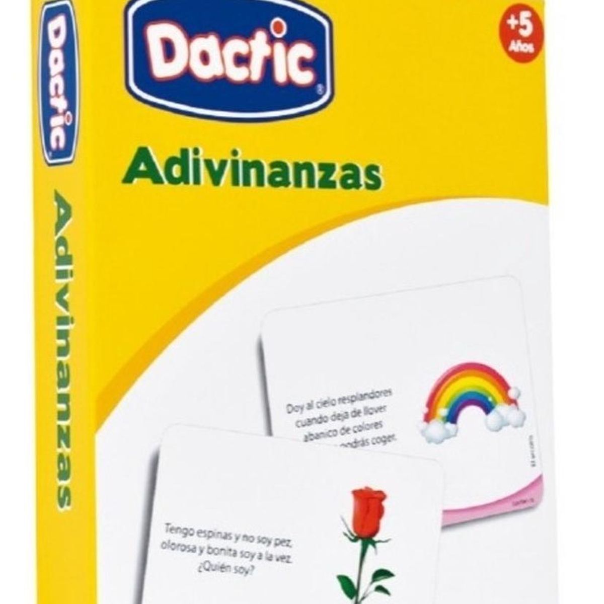 DACTIC - Láminas Didácticas Flash Card Adivinanzas Dactic