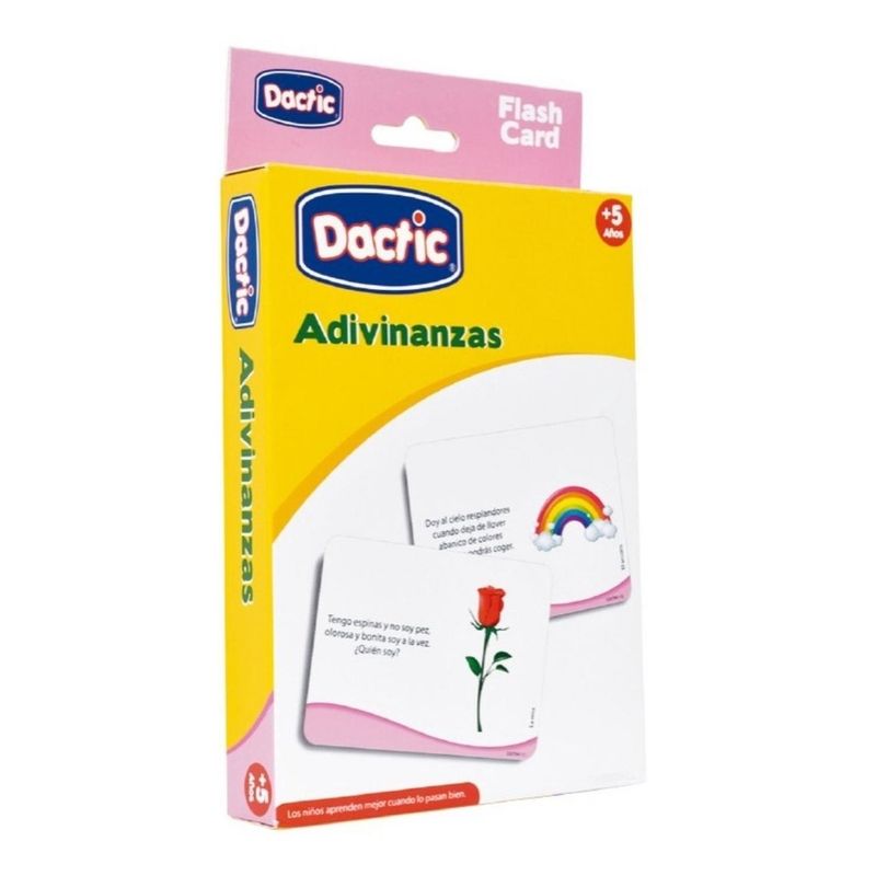 DACTIC - Láminas Didácticas Flash Card Adivinanzas Dactic