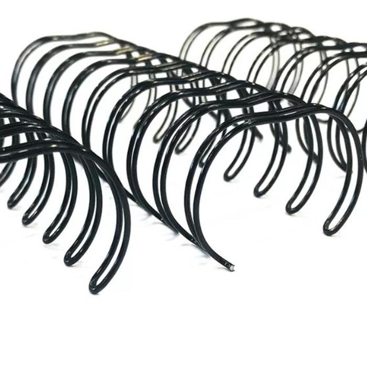 GENERICO - Anillo Metalico Doble Cero 2:1 16mm (5/8) 10 Unid. - Negro