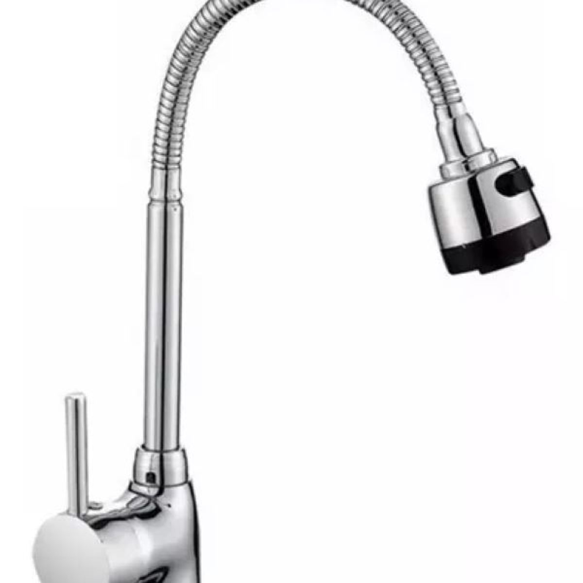GENERICO - Llave Monomando Lavaplatos Flexible Agua Fría Y Caliente