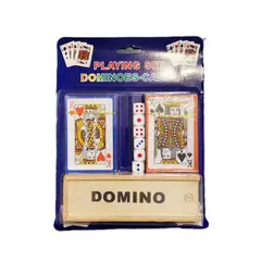 GENERICO - Set Juego De Cartas Dados Y Dominó