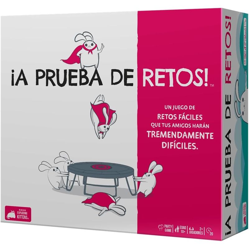 EXPLODING KITTENS - ¡A Prueba de Retos - Español