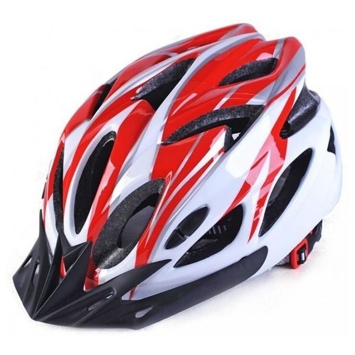 GENERICO - Casco Para Bicicleta Ajustable Para Adulto Ultraligero Rojo