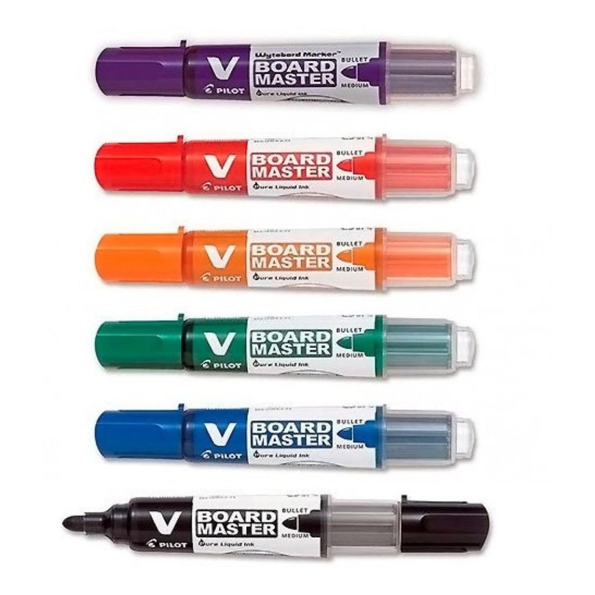 PILOT - Plumones De Pizarra Recargables V Board Master Pilot 6 Uni