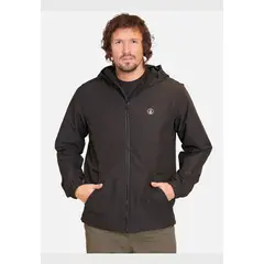 VOLCOM - Cortaviento Black Stone Negro Hombre