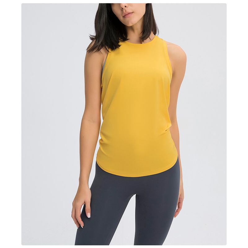 RURUTOTO - Camiseta de tirantes mujer con espalda abierta Negro