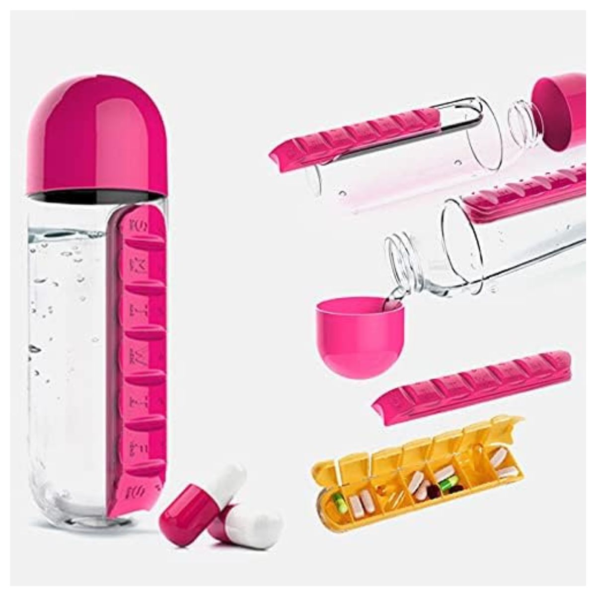 GENERICO - Botella Medica 3 en 1 600 ML