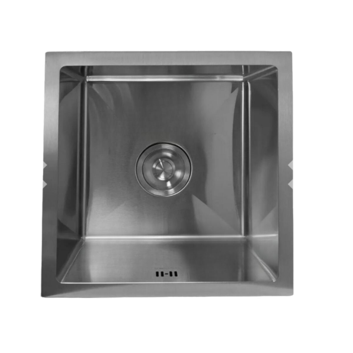 MODERN SPACE - Lavaplatos 49x39 Deluxe Plateado Bajo O Sobre Cubierta 2mm