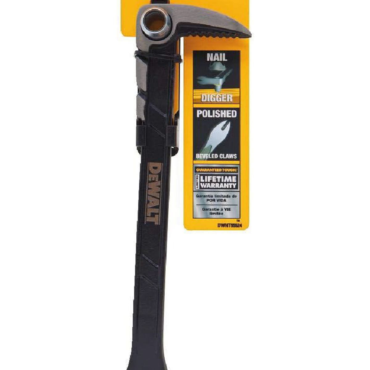 DEWALT - Palanca Saca Clavos Carpintero 10 Pulgadas Dewalt DWHT55524