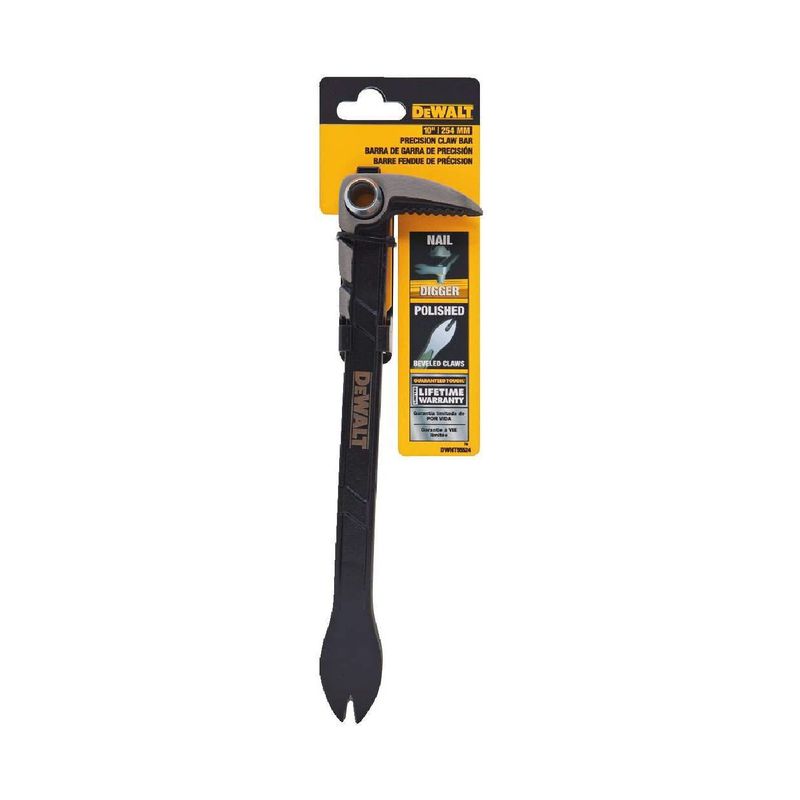 DEWALT - Palanca Saca Clavos Carpintero 10 Pulgadas Dewalt DWHT55524
