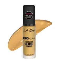 LA GIRL COSMETICS - Pigmento Mezclador Para Base LA ProColor Amarillo - LA Girl