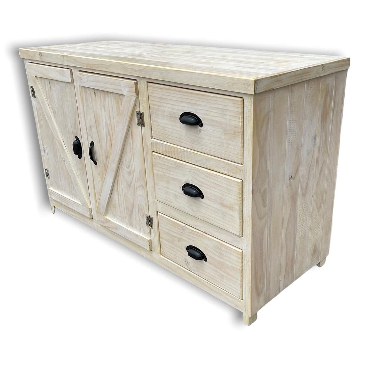 TAIKKEE - Mueble cocina dos puertas tres cajones