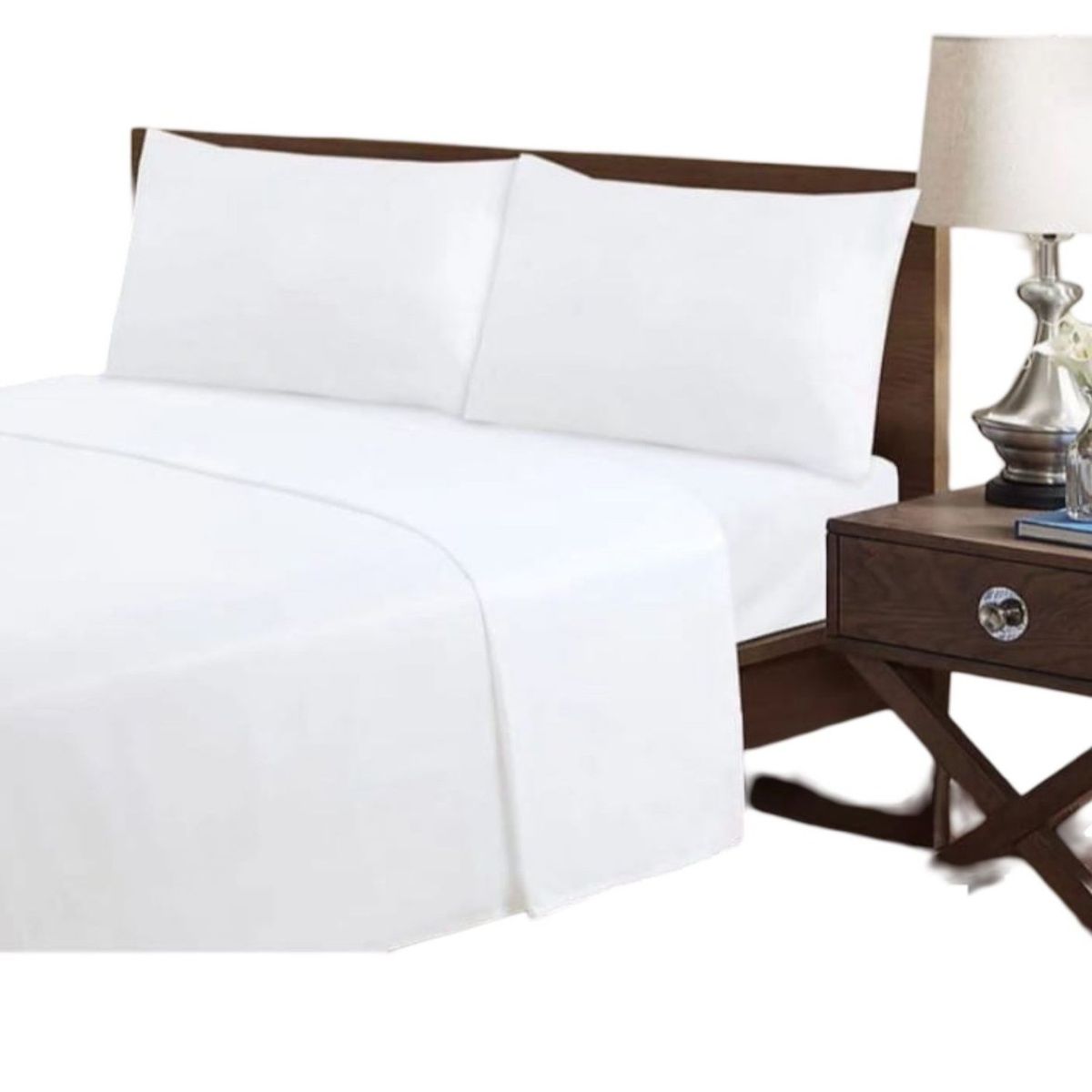 GENERICO - Sábanas 144 Hilos Confort - 2 Plazas C7