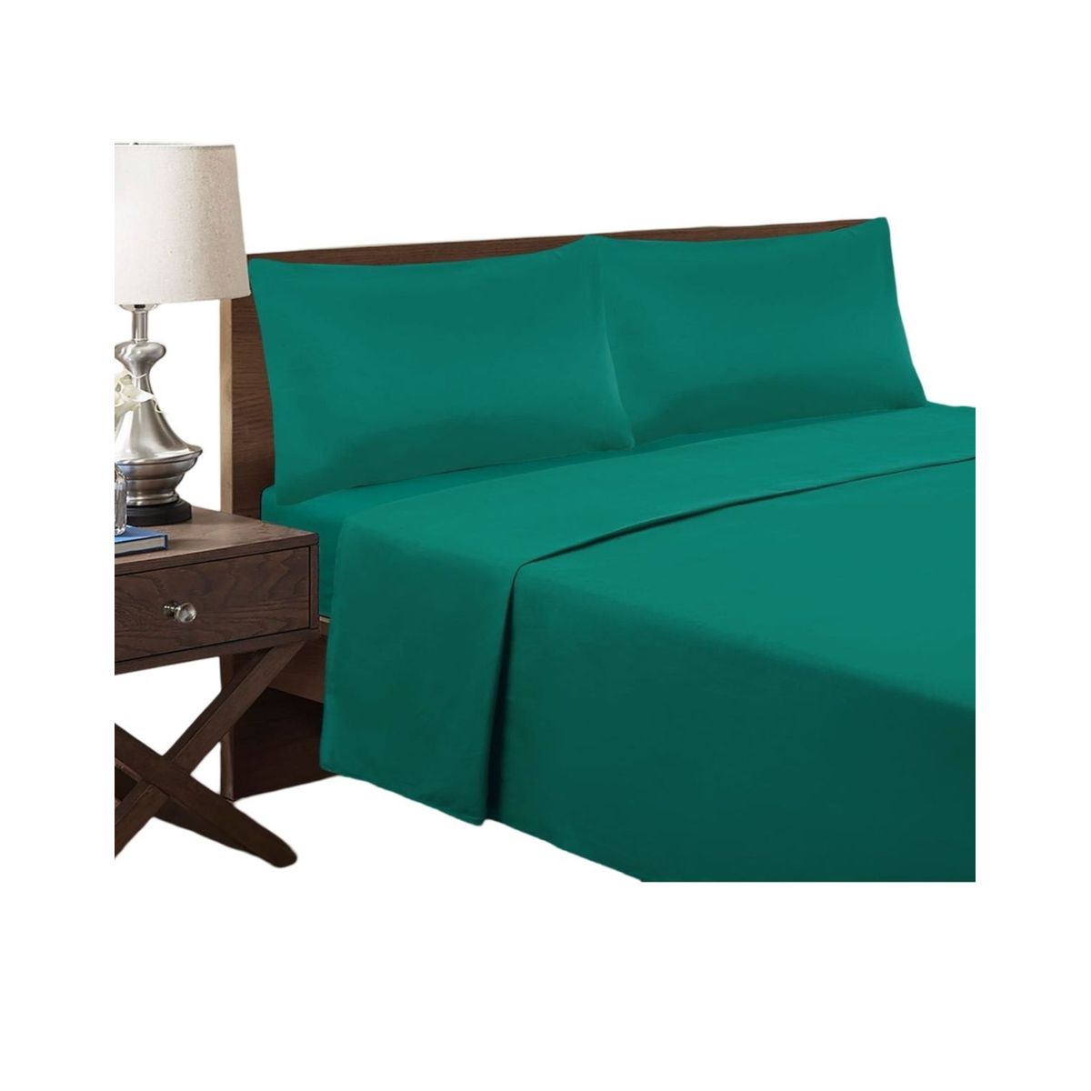 GENERICO - Sábanas 144 Hilos Confort - 2 Plazas C11