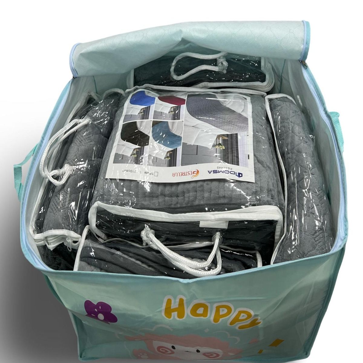 GENERICO - Bolsas Organizadoras Plegables - Set 3 Diseño Único D2