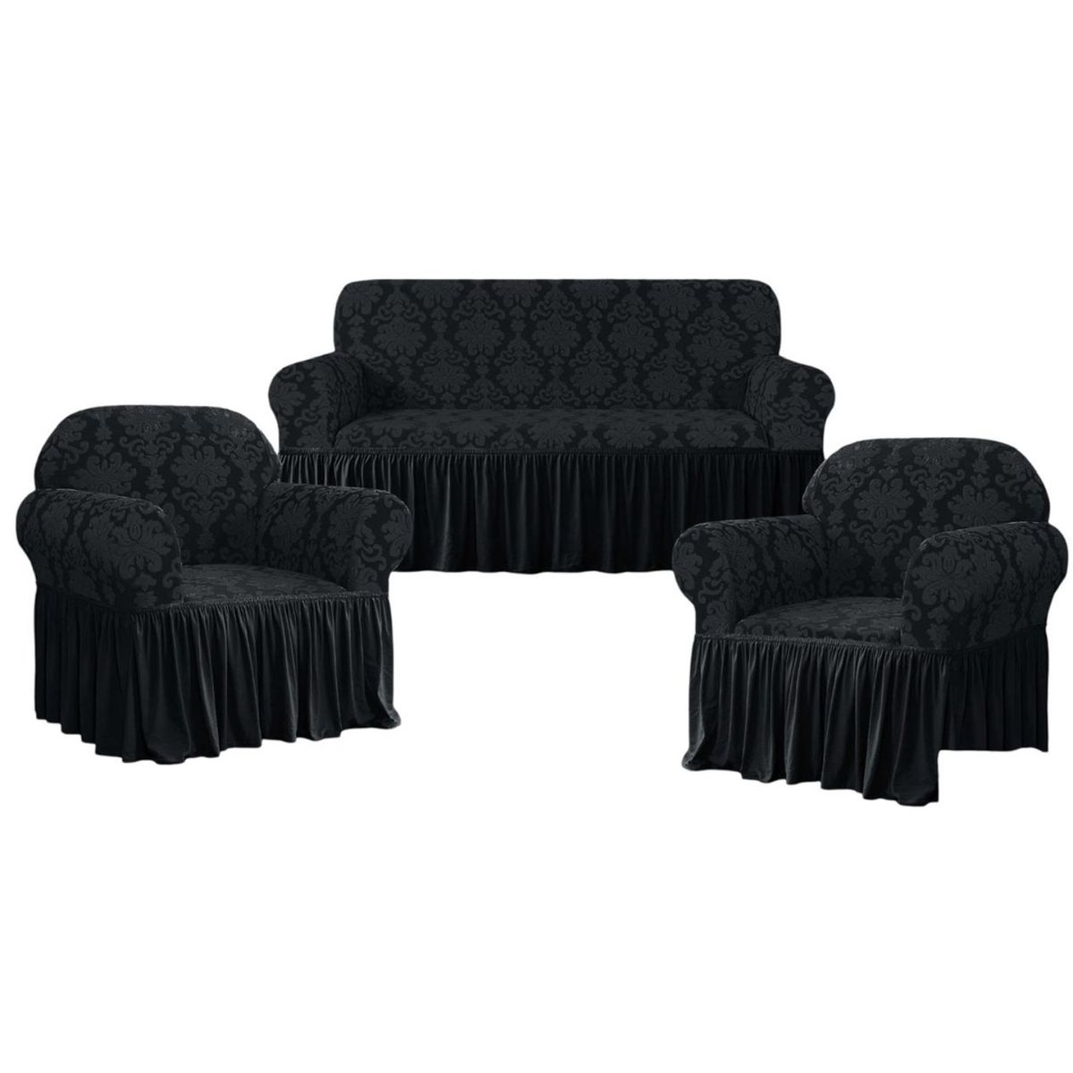 GENERICO - JUEGO DE FUNDAS TURKAS 3C MAS 2 DE 1 CUERPO D36