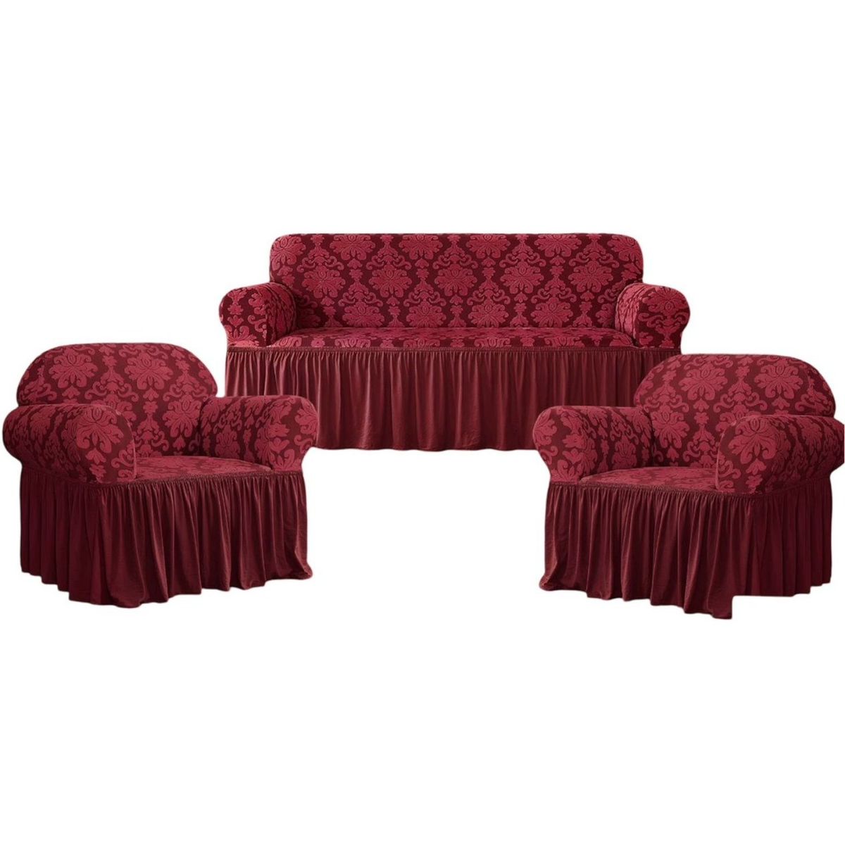 GENERICO - JUEGO DE FUNDAS TURKAS 3C MAS 2 DE 1 CUERPO D33