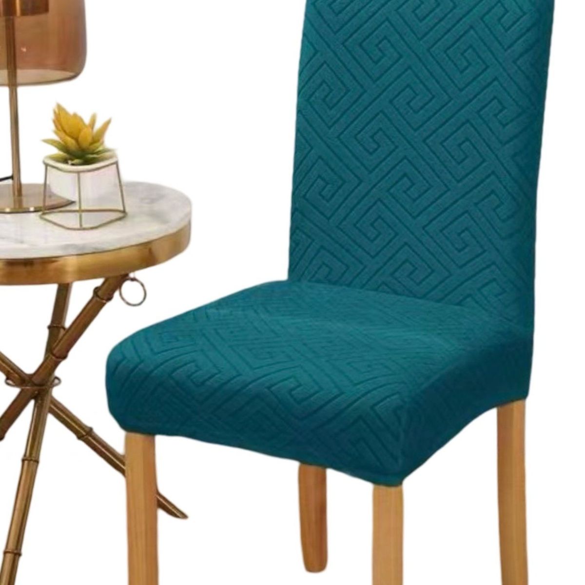 GENERICO - Fundas Texturizadas para sillas-Pack de 6 B1