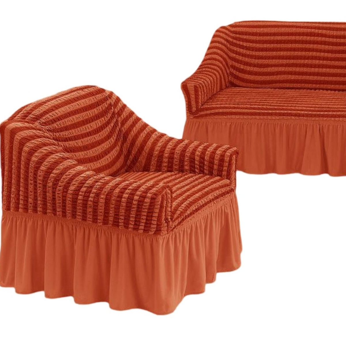 GENERICO - JUEGO DE FUNDAS TURKAS TEXTURIZADAS 3+1+1 D63