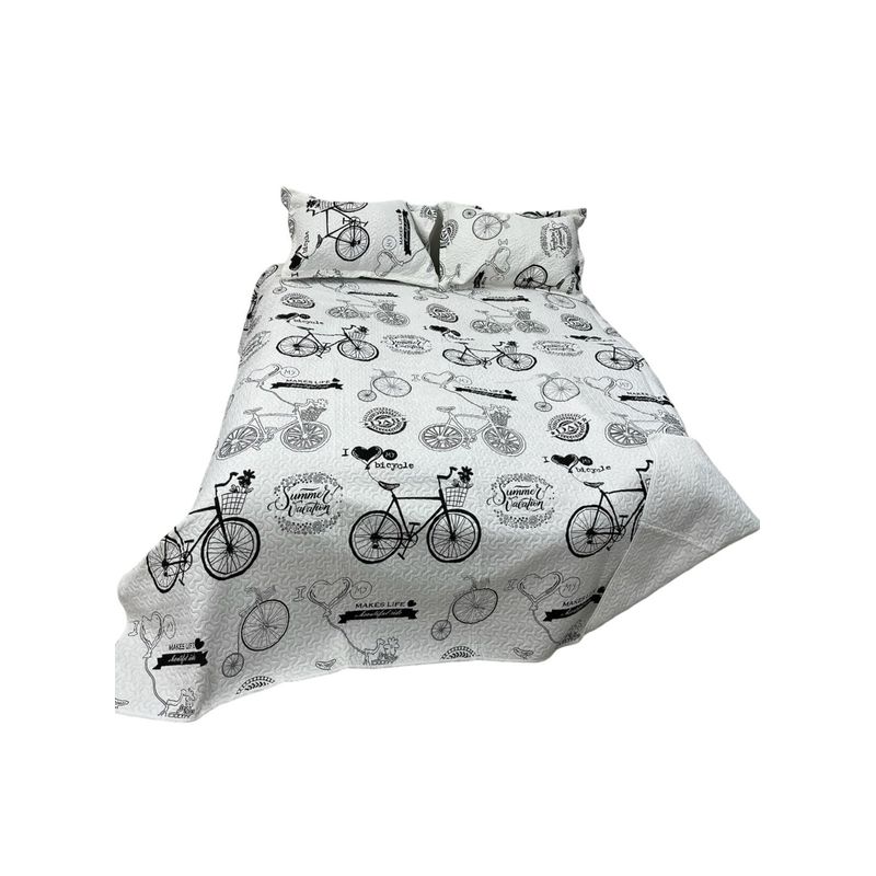 GENERICO - Quilt Reversible 2P - Primavera y Verano D21