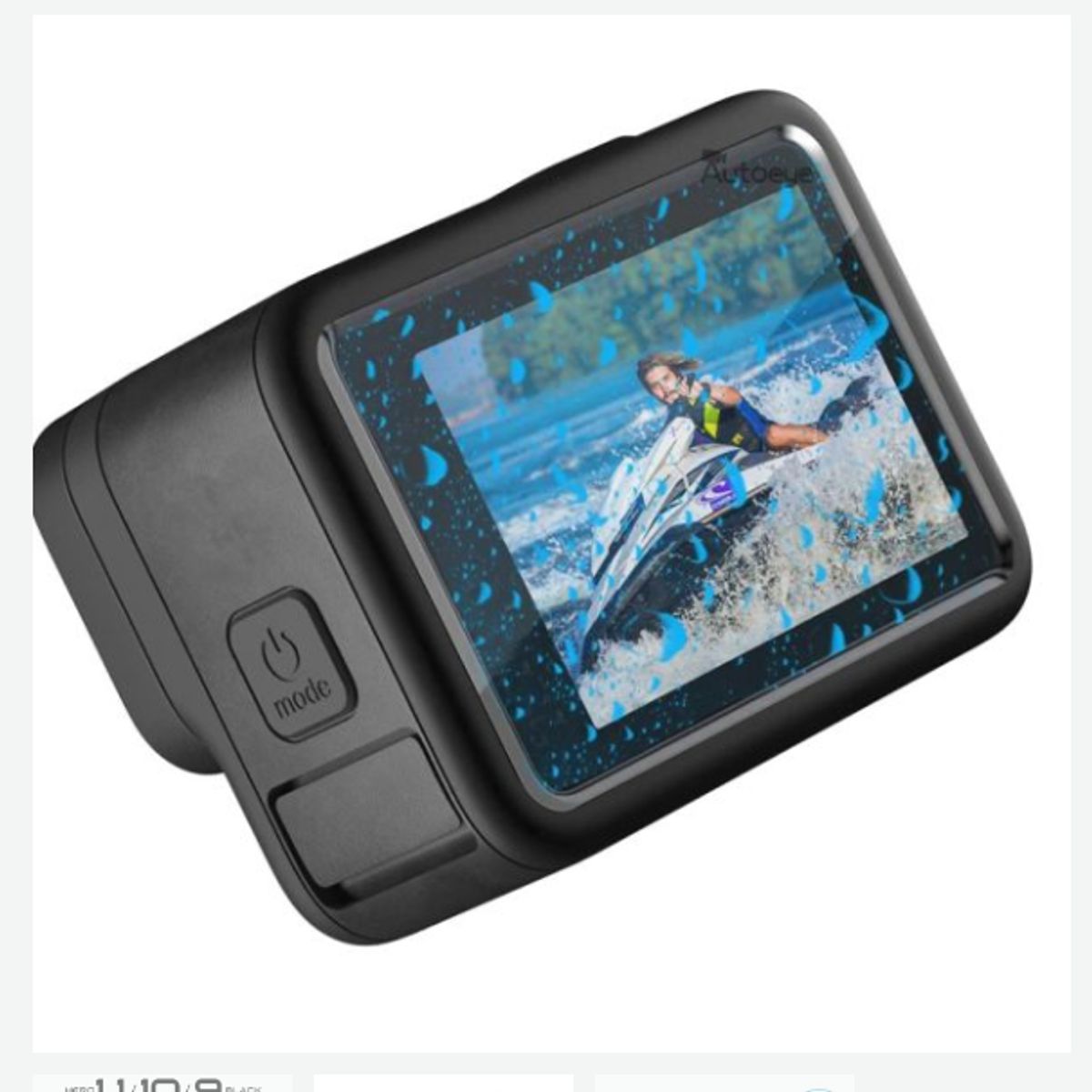 GENERICO - PROTECTOR PANTALLA MICA VIDRIO GOPRO 9, 10, 11, 12