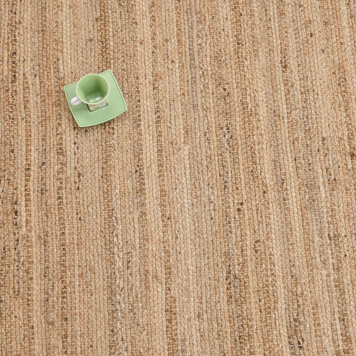 DECOGHAR - Alfombra de Yute Durries Trenzado Nudo Doble Grande 180x280 cm