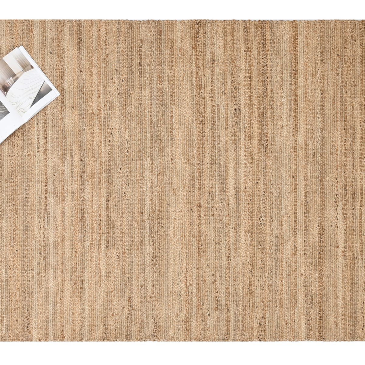 DECOGHAR - Alfombra Yute Durries Trenzado Nudo Doble Mediana 150x240 cm