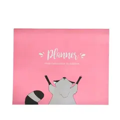 EMOTIONS - Planificador Infantil Unisex diseño Mapache