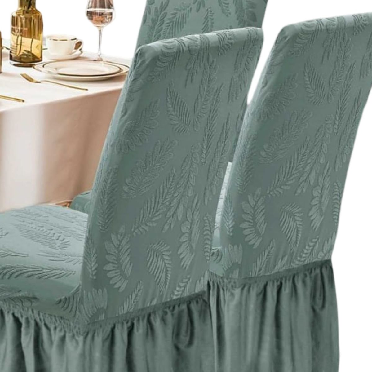 GENERICO - Fundas Sillas Turcas Diseñadas - Pack 6 D7