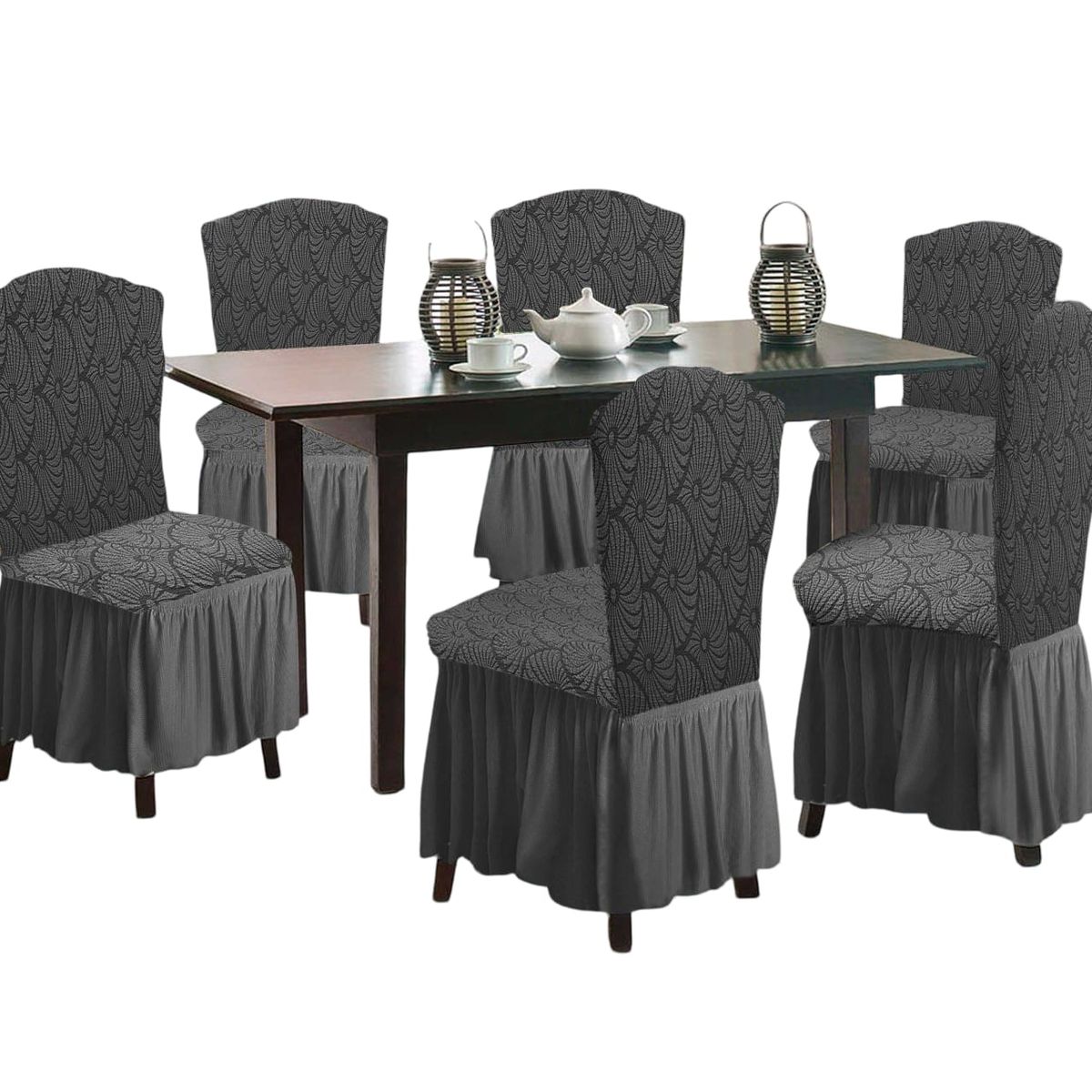 GENERICO - Fundas 3D para Sillas Turcas - Pack de 6 F10