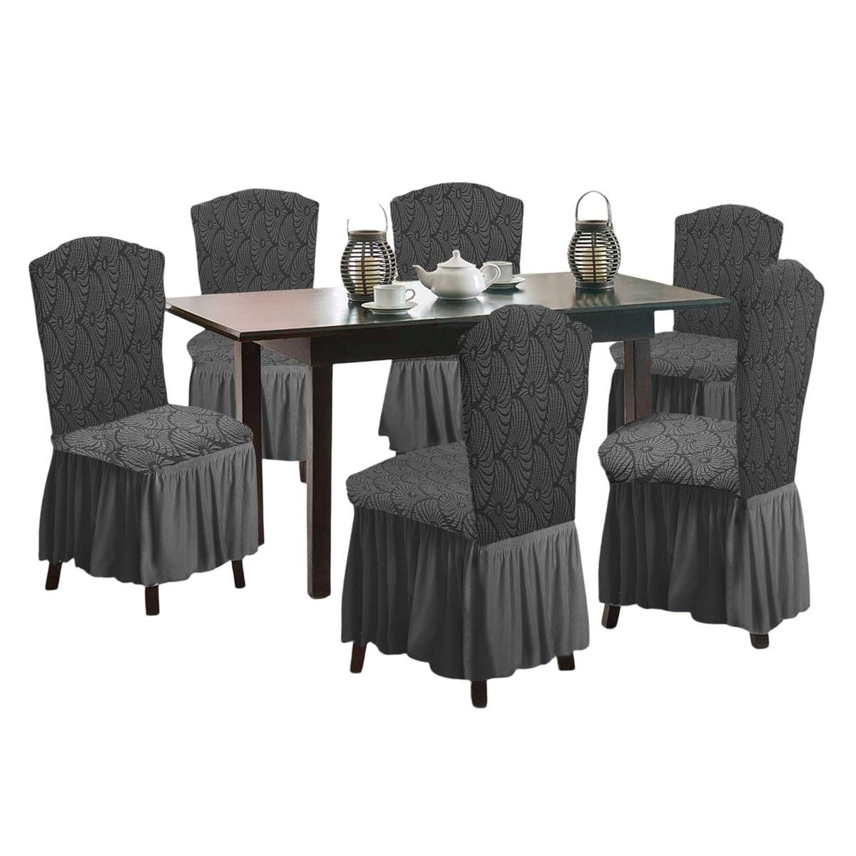 GENERICO - Fundas 3D para Sillas Turcas - Pack de 6 F10