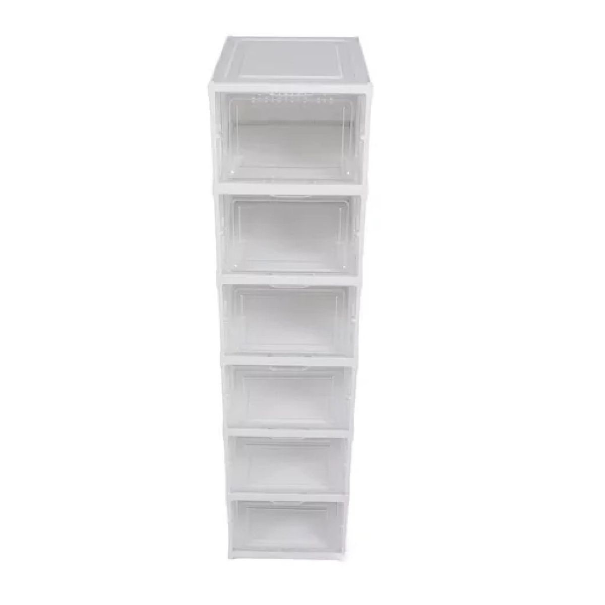 ANGELES DEL HOGAR - Cajas Plásticas Almacenamiento  Plegable Apilable Transparente