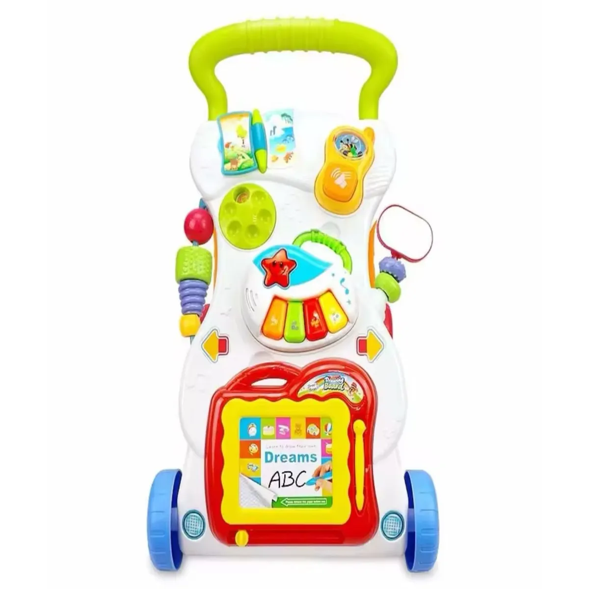 GENERICO - Correpasillo Bebé 2 en 1 Musical Didáctico