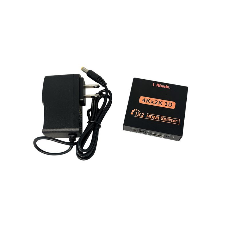 ULINK - Splitter de video HDMI 2 puertos 4K UL-VSP2