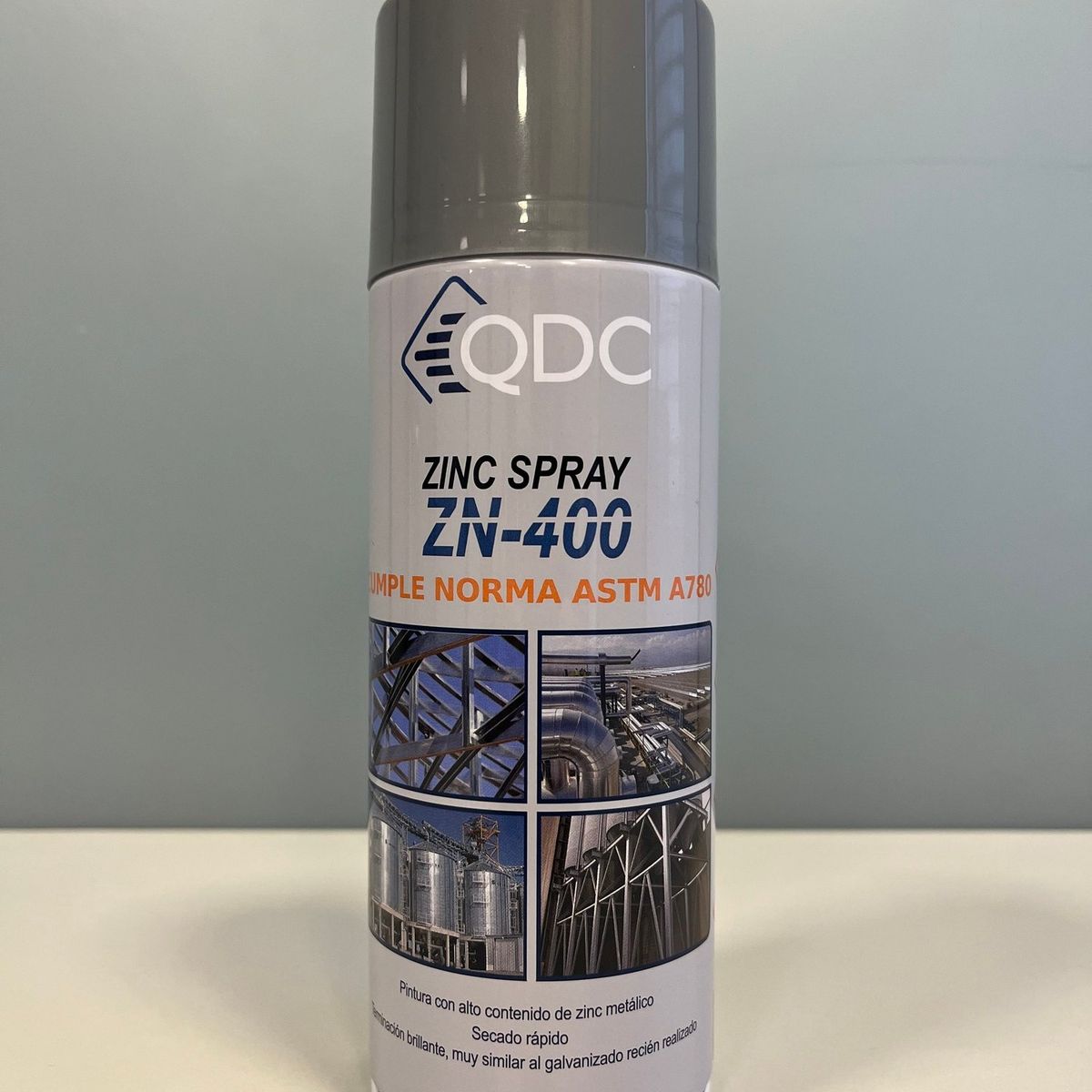 QDC QUIMICA DEL CAMPO - ZINC SPRAY 400 ML (Galvanizado en Frio)