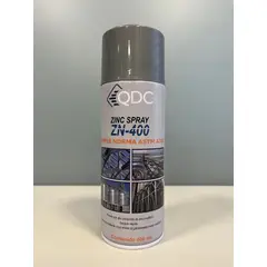 QDC QUIMICA DEL CAMPO - PINTURA GALVANZADA ZINC SPRAY 400 ML (Galvanizado en Frio)