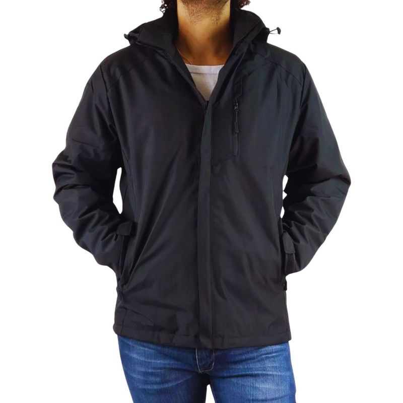 MPROPIA - Chaqueta Hombre Parka Invierno Forro Interior Piel Premium H302.