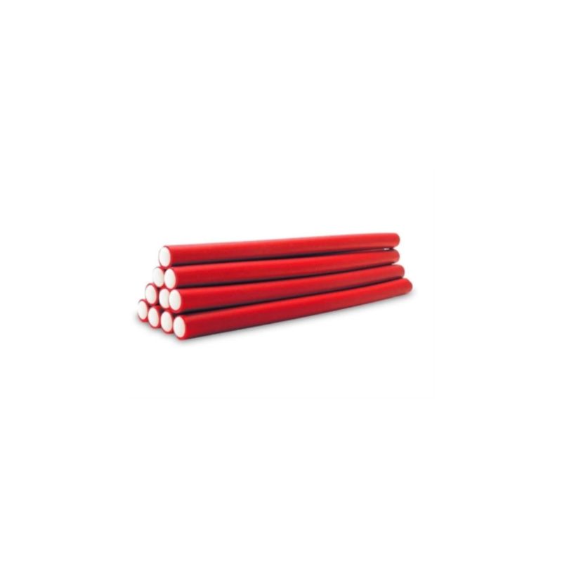 GENERICO - Tubos Rollo para Rulos 12mm de 10 Unidades