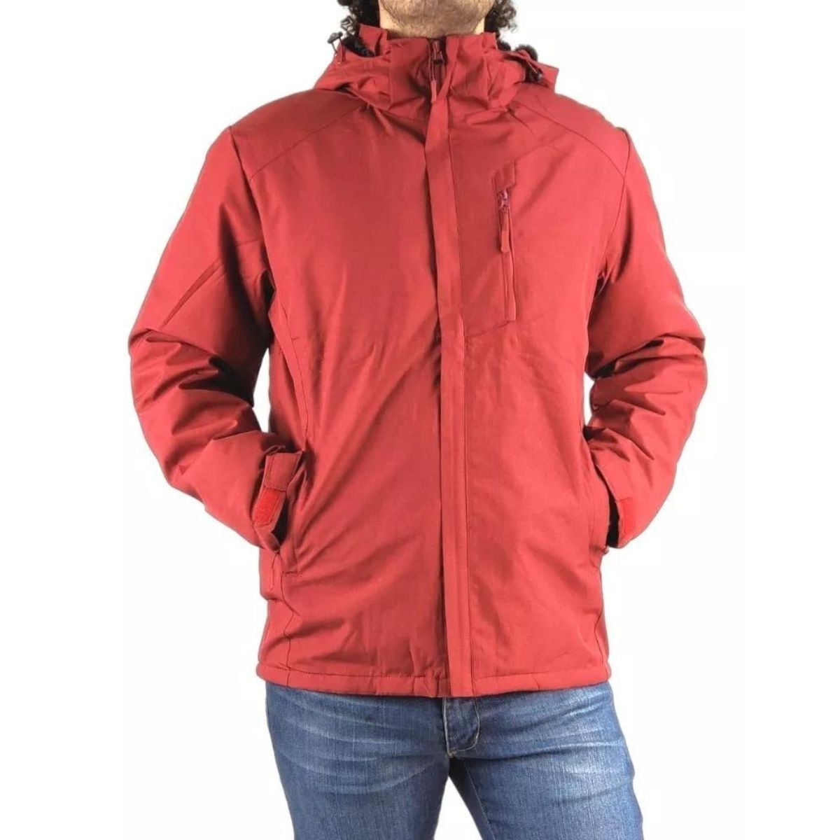 LIKE SHOP - Chaqueta Hombre Parka Invierno Forro Interior Piel Premium H302